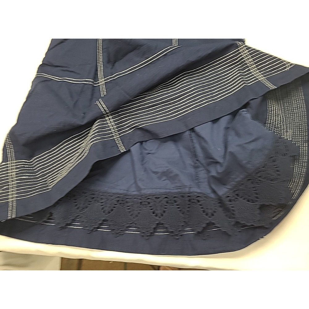 Anthropologie Maeve Sailor Dress Sz 6 Navy Blue - Picture 10 of 15